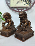 天祥緣紫銅獅子擺件一對純銅獅子鎮客廳玄關(guān)辦公室宅開(kāi)業(yè)禮品工藝品 紫銅-21號宮門(mén)獅一對 曬單實(shí)拍圖