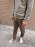 吉普（JEEP）美國正品高端直筒休閑褲男士夏季新款中青年商務(wù)彈力長褲子春秋 咖啡色 【官方正品】 33 【適合150斤左右】 曬單實(shí)拍圖