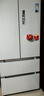 美的（Midea）508升法式多門(mén)四開(kāi)門(mén)一級(jí)能效雙系統(tǒng)雙循環(huán)除菌凈味國(guó)家補(bǔ)貼20%家用冰箱大容量BCD-508WTPZM(E)白 曬單實(shí)拍圖