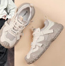 ZHR登山鞋女戶外運(yùn)動(dòng)鞋女輕便厚底增高休閑女鞋 KD15 米色 38 曬單實(shí)拍圖