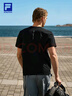 FILA 斐樂(lè )官方短袖T恤男夏季簡(jiǎn)約透氣圓領(lǐng)t恤運動(dòng)健身休閑上衣 曬單實(shí)拍圖