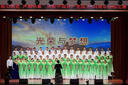 大合唱團演出服主持指揮鋼琴演奏高端亮片晚禮服女修身顯瘦合唱服 星空款新款上新 2XL 曬單實(shí)拍圖