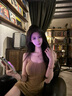 紀(jì)思梵（CHEESEFAN）輕奢彩金項鏈女玫瑰金永恒之心鎖骨七夕情人節(jié)送女友生日禮物 永恒之心 曬單實拍圖