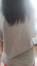 ASK JUNIOR兒童短袖T恤2025夏季透氣女童正肩可愛印花半袖體恤 灰色 170 曬單實(shí)拍圖