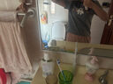 三彩2025夏季新款寵物系列印花T恤撞色圓領(lǐng)正肩短袖套頭女 大象灰 M 160/84A 曬單實(shí)拍圖