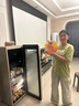 海爾（Haier）【小紅花套系】133升家用客廳辦公室冷藏柜冰吧茶葉飲料蔬果保鮮柜囤貨小冰箱DS0133LH9EY1 曬單實拍圖