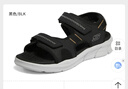 斯凱奇（Skechers）涼鞋男士夏季厚底休閑鞋軟底外穿透氣運(yùn)動(dòng)涼拖鞋237286 曬單實(shí)拍圖