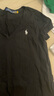 Polo Ralph Lauren 拉夫勞倫 女裝 經(jīng)典款棉質(zhì)平紋針織V領(lǐng)T恤RL24239 001-黑色 XS 曬單實(shí)拍圖