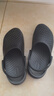 crocs卡駱馳舒樂(lè)洞洞鞋沙灘鞋男鞋包頭女鞋拖鞋|209964 黑色-001 41 /42(260mm) 曬單實(shí)拍圖