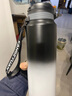 酷蟲 KUSECT德國保溫杯男款學生上學專用初中男孩兒童新款大容量316水杯 旗艦款-黑白漸變500ml 【升級提繩+防刮漆面】 曬單實拍圖