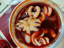 八爪魚爆頭小吃麻辣小海鮮熟食罐頭生蠔魷魚扇貝蝦尾海味零食e 八爪魚2罐【肉質(zhì)Q彈】 曬單實拍圖