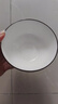 尚行知是碗飯碗釉下彩北歐簡約面碗陶瓷餐具家用大湯碗泡面米飯碗盤子湯盆 4.5英寸飯碗【10個裝】 曬單實拍圖