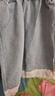 素優(yōu)米（SUYOUMI）夏季女童愛心花邊七分牛仔褲寬松洋氣寶寶薄款褲子 愛心花邊七分褲 140 曬單實拍圖