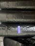 e潔 抽繩垃圾袋黑色45*50cm500只1.1絲量販裝一年手提加厚塑料袋 曬單實(shí)拍圖
