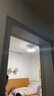 美的（Midea）風(fēng)扇燈餐廳吊扇燈led臥室燈隱形扇葉遙控三防燈具熟睡風(fēng)包安裝 曬單實(shí)拍圖