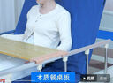 合佳（hejia） 多功能護(hù)理床老年人家用醫(yī)療專用同款升降床癱瘓翻身病床QQ-01 單搖【起背+護(hù)欄+床墊】 曬單實(shí)拍圖