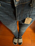 Levi's李維斯男512修身錐型美式小腳水洗低腰懷舊復(fù)古藍(lán)色牛仔褲 藍(lán)色 32 (32) 曬單實(shí)拍圖