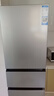 海爾（Haier）217升三門宿舍租房家用小冰箱小型抗菌凈味風(fēng)冷無霜一級能效節(jié)能BCD-217WGHC3E9S9家電國家補(bǔ)貼20% 曬單實(shí)拍圖