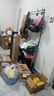 苡茉鞋架家用門口多層簡易鞋帽一體鞋柜宿舍出租屋置物收納架子4層80 曬單實拍圖
