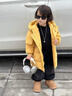 G.DUCKKIDS小黃鴨童裝兒童羽絨服男童中長款加厚男孩外套冬季寶寶小惡魔衣服 黃色 90 建議1~2歲【 80-90cm】 曬單實拍圖