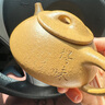 璽翰雅（ROYHOYE）宜興紫砂壺名家純手工原礦黃金段泥滿(mǎn)瓢壺正高工周小明泡茶壺茶具 滿(mǎn)瓢壺 150ml 曬單實(shí)拍圖