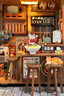 Cutebee【七夕禮物】森田拉面日式街景積木手工diy小屋玩具木質(zhì)送禮女孩 森田拉面 曬單實(shí)拍圖