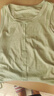 Keep速干寬松裸感瑜伽服背心女外穿健身服夏短袖12417 抹茶綠 M  曬單實(shí)拍圖