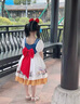 G.DUCKKIDS童裝洛麗塔女童連衣裙夏季白雪公主裙生日禮服蓬蓬裙兒童裙子短袖 單件裙子 120 尺碼5~6歲【110-120cm】 曬單實(shí)拍圖