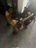 恩曜藤椅嬰兒推車可坐可躺仿藤車寶寶夏天夏季超輕便竹藤嬰兒童小推車 棚子粉【可坐躺可站立】 曬單實拍圖
