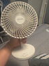 華凌美的【小風(fēng)扇】電風(fēng)扇風(fēng)寶usb充電扇家用吊扇小型米白壁掛便攜戶外露營節(jié)能桌面電扇WH-FTD12S1 曬單實拍圖