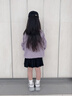 巴布豆女童裙褲2025夏季新款兒童涼感速干運動(dòng)服中大童網(wǎng)球甜美風(fēng)童裝 黑 愛(ài)小麗硅膠印XS_Q1 160 曬單實(shí)拍圖