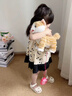 帕龍兒童玩具貓咪仿真吐舌舔舔貓0-1歲毛絨玩偶玩具3-6歲女孩生日禮物 加菲貓【USB充電】33cm大號 曬單實拍圖