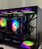 AOCCG391B黑色 游戲電腦主機(jī)海景房機(jī)箱 雙面玻璃/支持MATX主板/240水冷/7風(fēng)扇位/270°全景/左右分倉(cāng) 曬單實(shí)拍圖