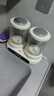 KANGYAN 免安裝雙艙洗衣杯小型內衣洗衣機嬰兒家用雙桶內衣褲洗衣機宿舍便攜式大容量洗襪子機 【升級殺菌款】雙艙獨立丨銀離子除菌丨8維波輪洗 曬單實(shí)拍圖