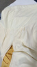 桑紀(jì)（SANGJI）孕婦夏裝甜美可愛(ài)減齡寬松泡泡袖襯衫小個(gè)子外穿大碼孕婦兩件套裝 1017#黃色上衣+杏色褲子【套裝】 L【100-120斤】 曬單實(shí)拍圖