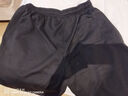 NASA GISS短褲男薄款運動籃球褲子寬松休閑五分沙灘褲 黑色 5XL(195/94A)  曬單實拍圖