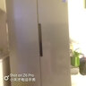 奧克斯（AUX）冰箱風(fēng)冷無霜雙開門多門對開電冰箱家用大容量十字四門對開嵌入式智能電冰箱 【對開門】348升超薄嵌入【直冷】 曬單實拍圖