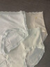 貓人【首次免洗即穿】女士內(nèi)褲女A類純棉100%棉加長襠大碼中腰三角褲 曬單實拍圖