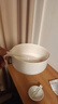愛舒貝（AISHUBEI）【5件套】帶蓋泡面碗小麥秸稈餐具碗筷套裝學(xué)生宿舍碗方便面大號 【卡其米】小麥碗+碗蓋+叉勺筷 曬單實拍圖