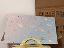顏旭星空禮品袋手提袋 教師節禮物包裝袋 生日高級感結婚禮伴手禮袋子 (3個(gè)裝)特大號 42*15*30cmcm 曬單實(shí)拍圖
