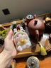 系顏可養(yǎng)精品獅兔變色茶寵擺件兔子創(chuàng)意茶玩茶桌茶臺(tái)茶具配件 醒獅兔變色茶寵【玉白款】 曬單實(shí)拍圖