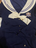 妙奕嘉夏天連衣裙女新品裙子夏季2025新款女士法式小個(gè)子顯瘦女生學(xué)院風(fēng) 海軍領(lǐng)學(xué)院風(fēng)連衣裙 L 【建議100-115斤】 曬單實(shí)拍圖