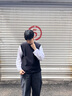 HLA海瀾之家針織背心男輕商務(wù)經(jīng)典系列圓領(lǐng)毛衣男25秋季 光蓄熱-黑色06 HNZGW3J002A XL 180/96A 推薦151~164斤 曬單實(shí)拍圖