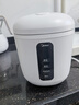 美的（Midea）電飯煲電飯鍋一人食0.8L小容量迷你1-2人便攜單人宿舍旅行 智能預約 微壓不粘鍋內(nèi)膽FB08M301 曬單實拍圖