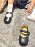 小羊沃利woollykids真皮寶寶學(xué)步鞋女童鞋子嬰兒童春季新款公主鞋 黑莓黑 23 碼 內長(cháng)15.0cm適合腳長(cháng)14.4-14.8cm 曬單實(shí)拍圖