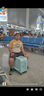 趣納爾兒童行李箱可騎可坐小型登機箱遛娃旅行箱上飛機拉桿箱學生騎行箱 薄荷藍【六輪+杯架+可乘騎】 20英寸 【升級高配版】 曬單實拍圖