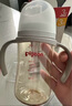 貝親（Pigeon）自然離乳 PPSU重力球吸管雙把手奶瓶 240mL  6月+ AA252 曬單實(shí)拍圖