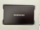 三星（SAMSUNG）4TB Type-c USB 3.2 移動(dòng)固態(tài)硬盤(pán)（PSSD） T7 灰色 NVMe傳輸速度1050MB/s 手機(jī)直連筆記本外接 曬單實(shí)拍圖