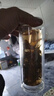 【?京東物流配送】高硼硅雙層玻璃杯大容量泡茶杯水杯子茶水分離 【雙層加厚】茶杯 350ml 1只 曬單實拍圖