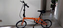 大行（DAHON）折疊自行車16英寸YUKI超輕迷你便攜男女式通勤單車KT610 橙色  曬單實(shí)拍圖